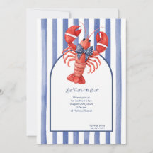 Summer Lobster and Nautical Striped