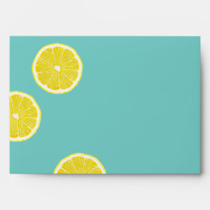 Summer Lobster Boil Party Aqua Envelopes