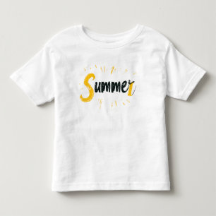 Summer Logo - Summer Text Design Toddler T-shirt