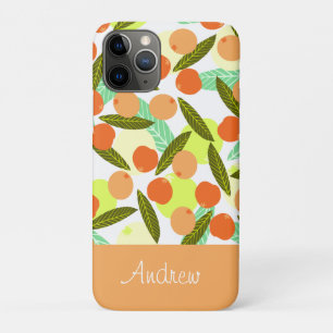 Summer Loquat Fruits Greenery iPhone 11 Pro Case