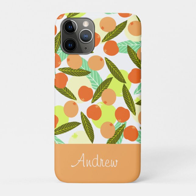Summer Loquat Fruits Greenery  Case-Mate iPhone Case (Back)