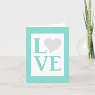 Summer Love Blue & White Wedding Party Note Cards