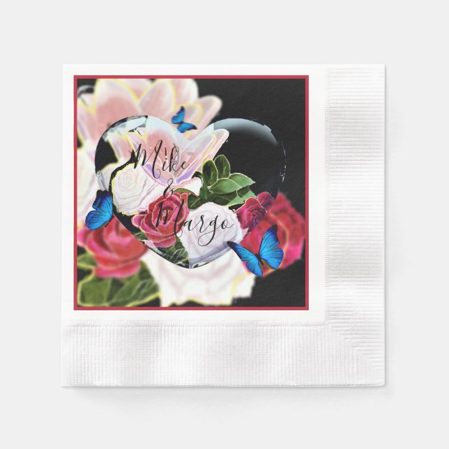 Summer Love Is In The Air Napkin (Front)