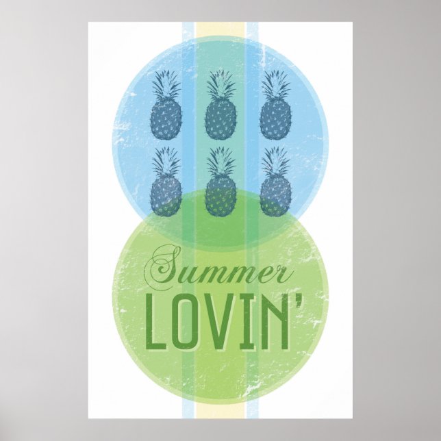 Summer Lovin' Retro Poster (Front)