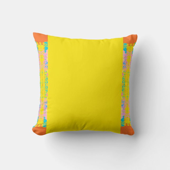 Summer Maharani Throw Pillow (Front)