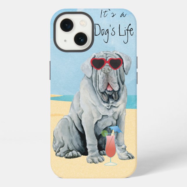 Summer Mastino iPhone Case (Back)