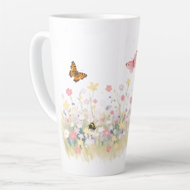 Summer Meadow Big Mug (Left Angle)