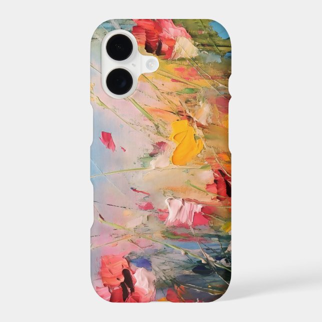 Summer Meadow – Expressive Abstract Wildflowers (Verso)