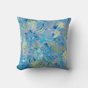 Summer Meadow Throw Pillow