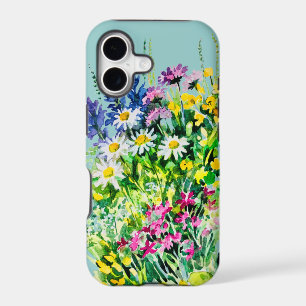 Summer meadow, wild flowers