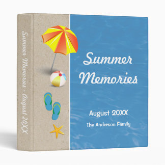 Summer Memories Binder