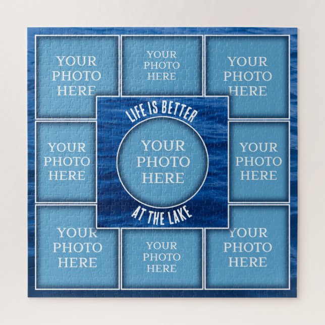 Summer Memories Puzzle - Water Background (Vertical)