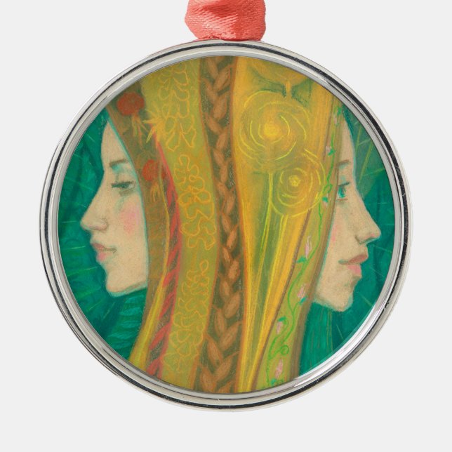 Summer Metal Ornament (Front)