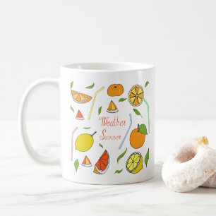 Summer Minimalist Cute Fruit is fresh Coffee Mug
