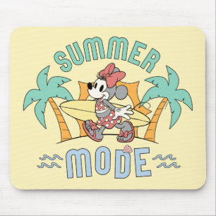 Summer Mode Minnie Mouse Pad