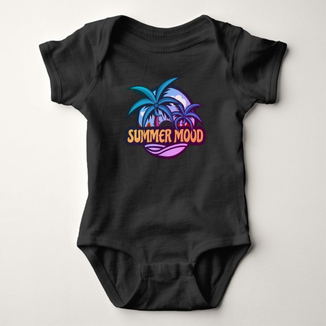 Summer Mood Baby Bodysuit (Front)
