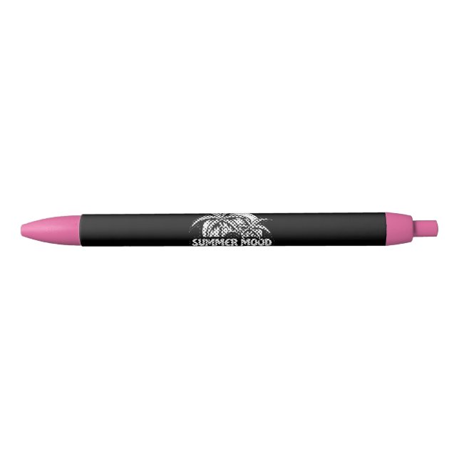 Summer Mood Black Ink Pen (Front)