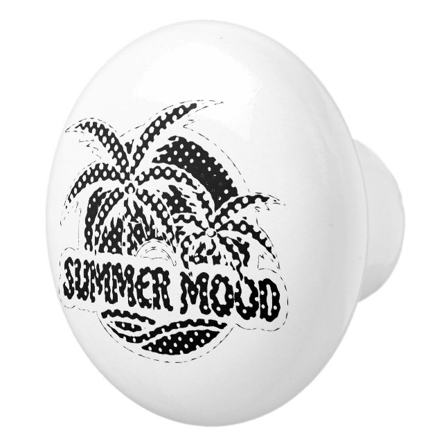 Summer Mood Ceramic Knob (Right)