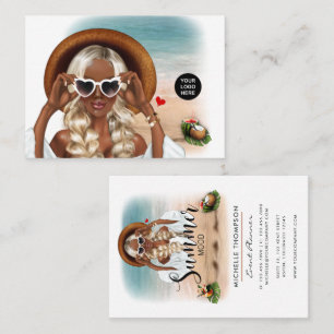 Summer Mood Fashion Event Planner Business Card