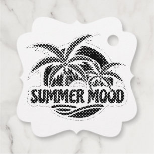 Summer Mood Favour Tags