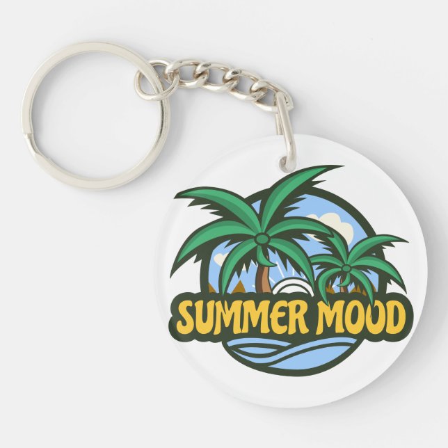 Summer Mood Keychain (Front)