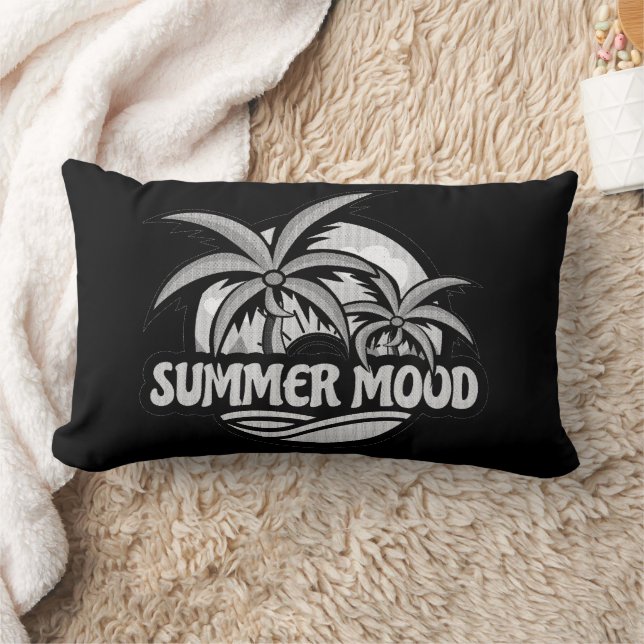 Summer Mood Lumbar Pillow (Blanket)
