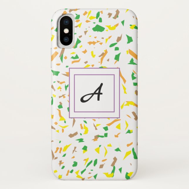 Summer Mood Mosaic Pattern Case-Mate iPhone Case (Back)