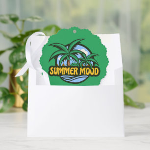 Summer Mood Ornament Card