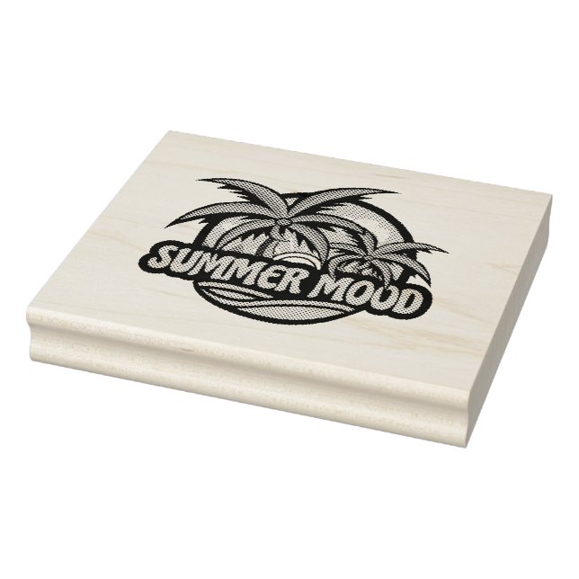 Summer Mood Rubber Stamp (Stamp)