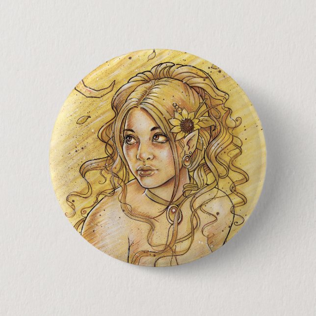 Summer Moon Button (Front)