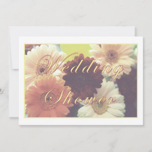 Summer Morning Daisy Wedding Shower Invitation