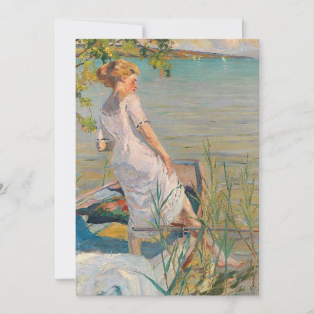 Summer Morning on Lake Starnberg | Edward Cucuel (Front)