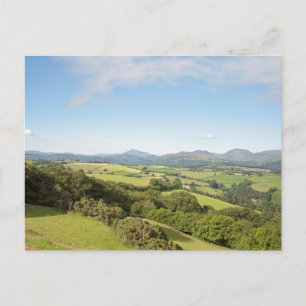 Summer morning the Conwy Valley Postcard