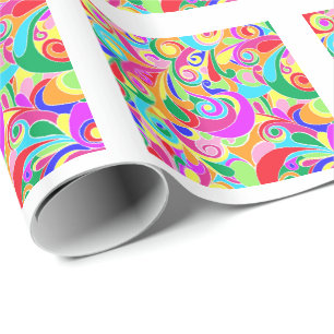 Summer Naive Wrapping Paper