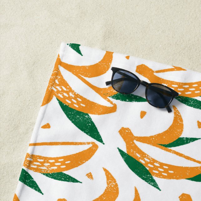 Summer Nature Beach Towel (In Situ)