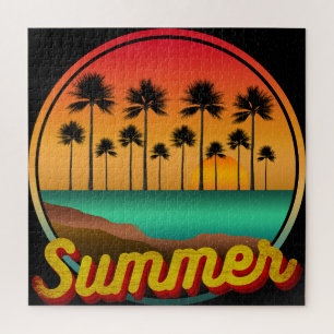 summer nature sunset jigsaw puzzle