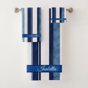 Summer Navy Blue Popular Boat Stripes Collection