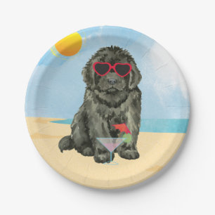 Summer Newfoundland Paper Plate