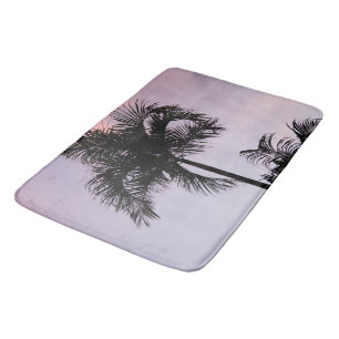 Summer Night Magic Palms 1 Bath Mat