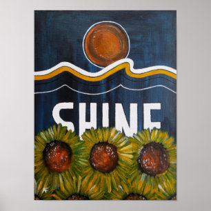 Summer Nights Painting by Alfred Fox Poster