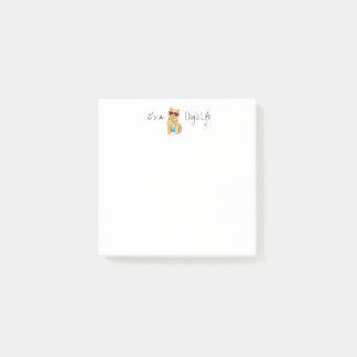 Summer Norwich Terrier Post-it Notes