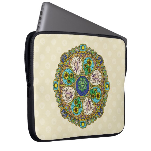 Summer Nouveau Laptop Sleeve (Front Right)