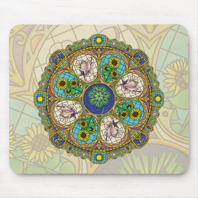 Summer Nouveau Mousepad (Front)