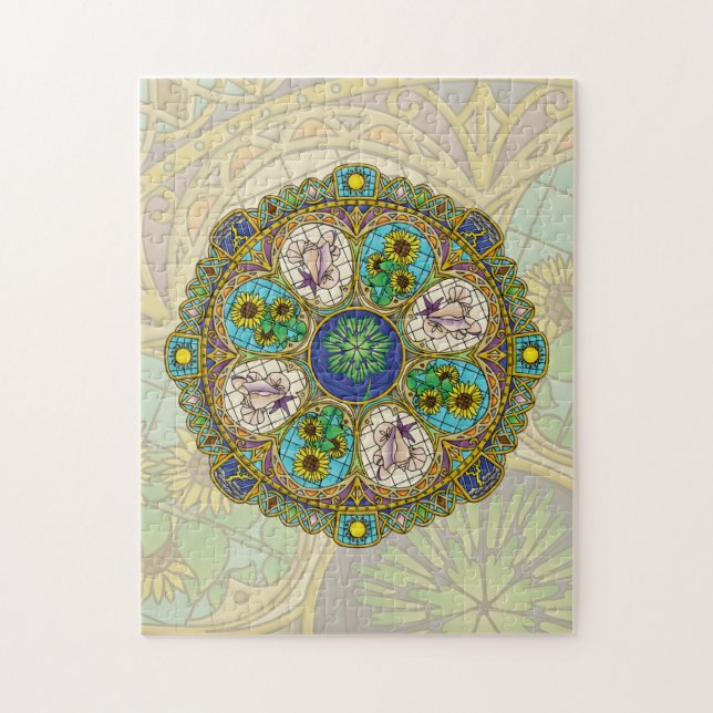 Summer Nouveau Puzzle (Vertical)