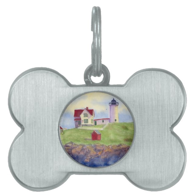 summer nubble pet name tag (Front)