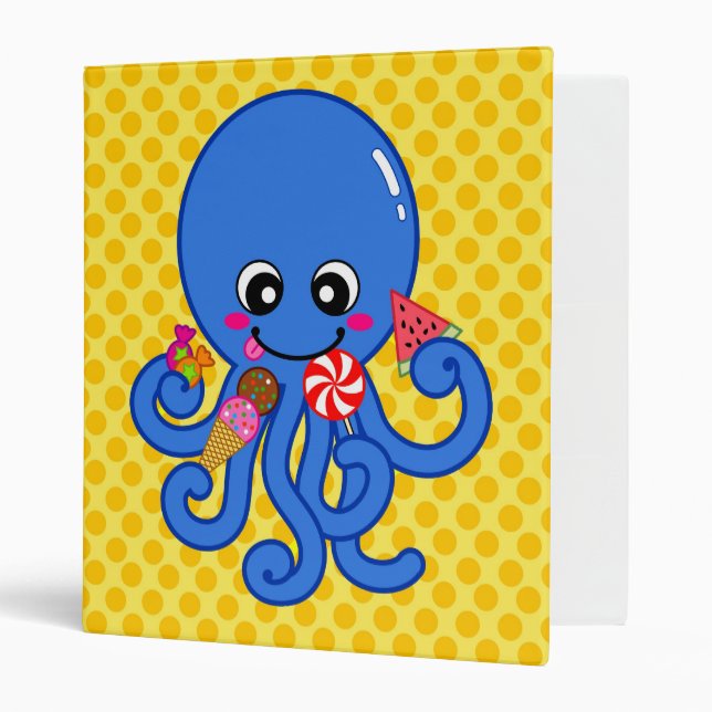 Summer Octopus Binder (Front/Inside)