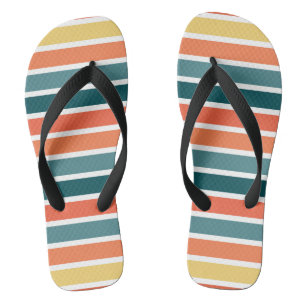 Summer of '77 Stripes Flip Flops