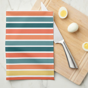 Summer of '77 Stripes Kitchen Towel