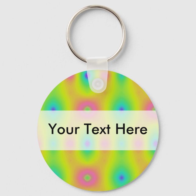 Summer of Tie Dyeing Keychain (Front)