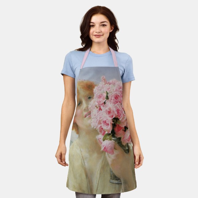 Summer Offering by Sir Lawrence Alma-Tadema Apron (Worn)